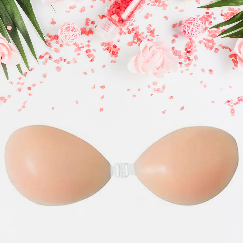 Self-Adhesive Backless Strapless Push-Up Bra (1 Pc)